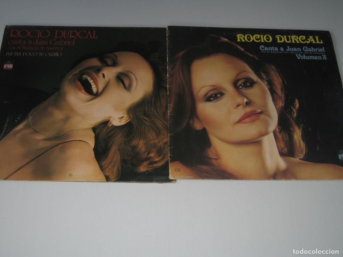 Discos de vinilo: ROCIO DURCAL - LOTE DE 2 LPS - Foto 1