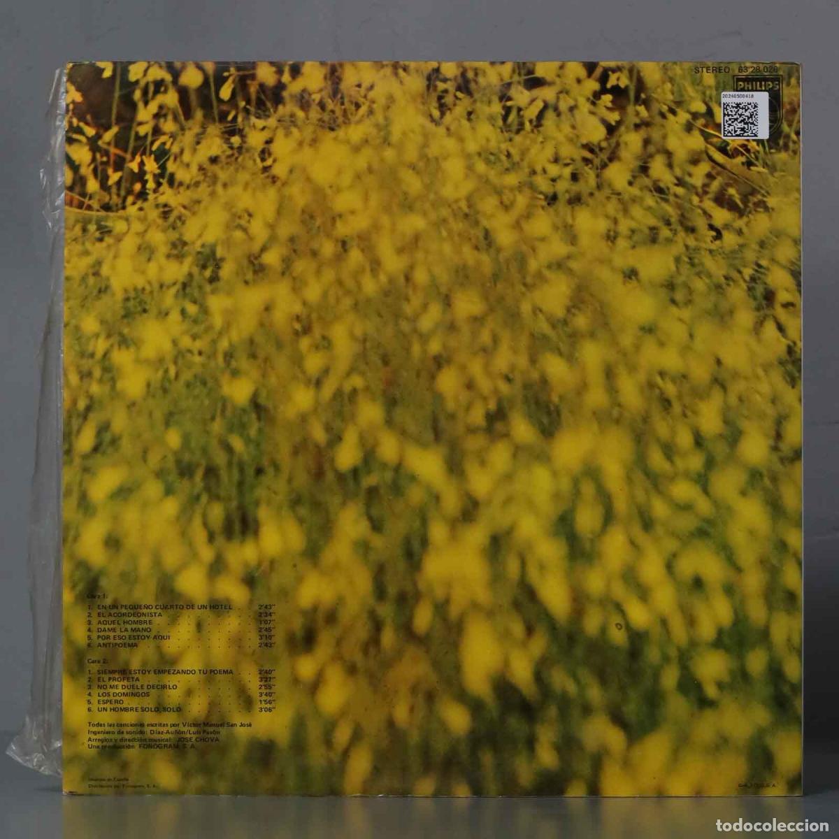 Discos de vinilo: LP. V&iacute;ctor Manuel &ndash; V&iacute;ctor Manuel - Foto 2