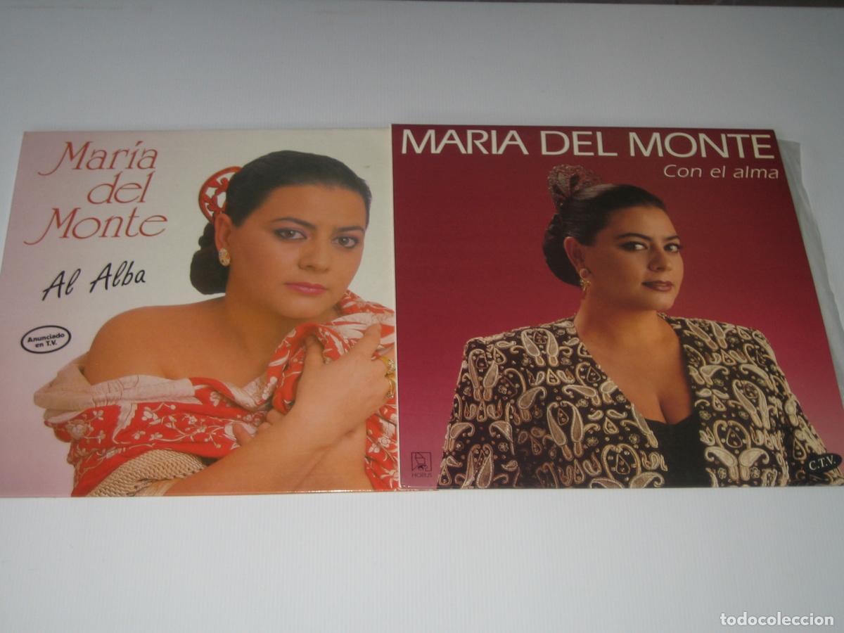 Discos de vinilo: MARIA DEL MONTE - LOTE DE DOS LPS - Foto 1