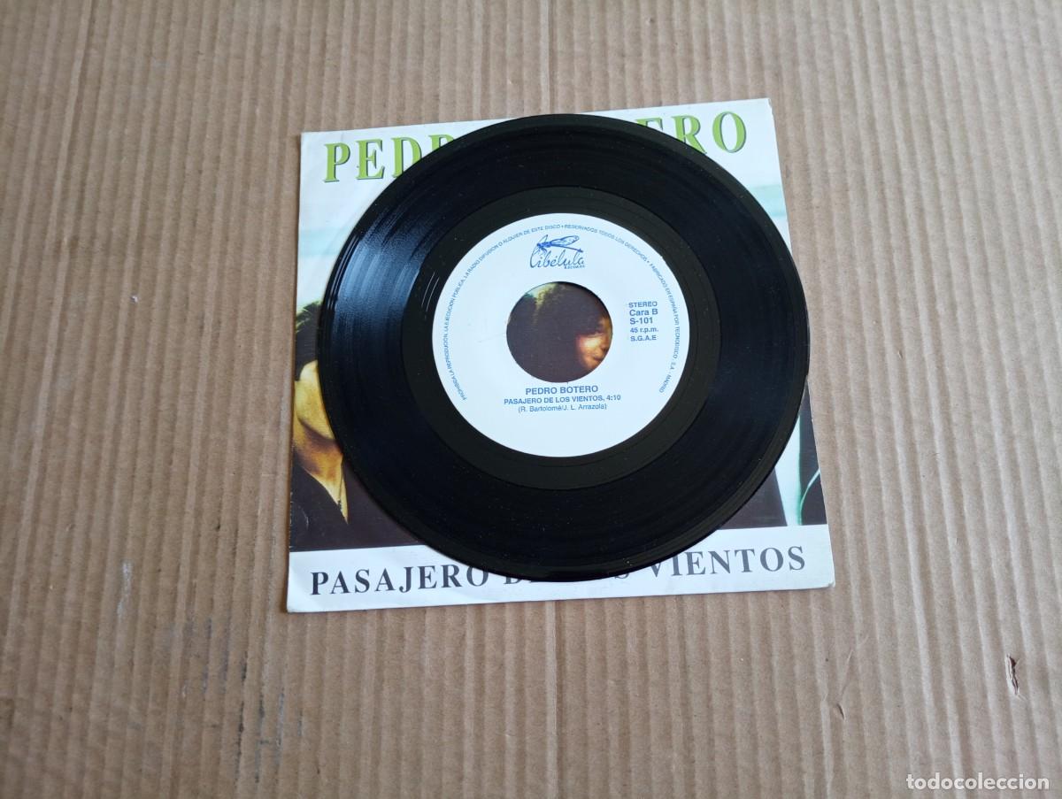 Discos de vinilo: PEDRO BOTERO -PASAJERO DE LOS VIENTOS SINGLE 1992 - Foto 2