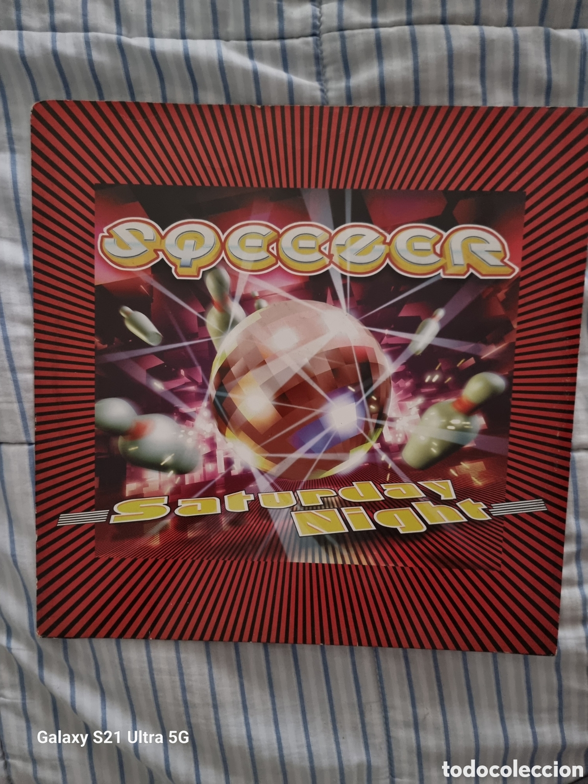 Discos de vinilo: SQUEEZER Maxi SATURDAY NIGHT SPAIN 1997 - Foto 2