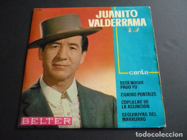 Discos de vinilo: JUANITO VALDERRAMA SINGLE - Foto 1