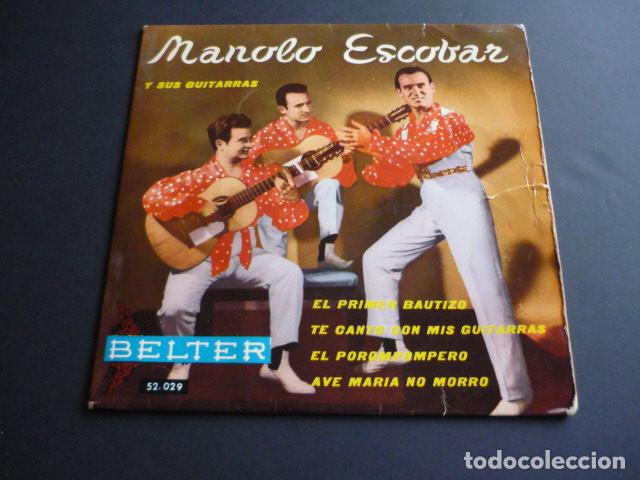 Discos de vinilo: MANOLO ESCOBAR SINGLE - Foto 1