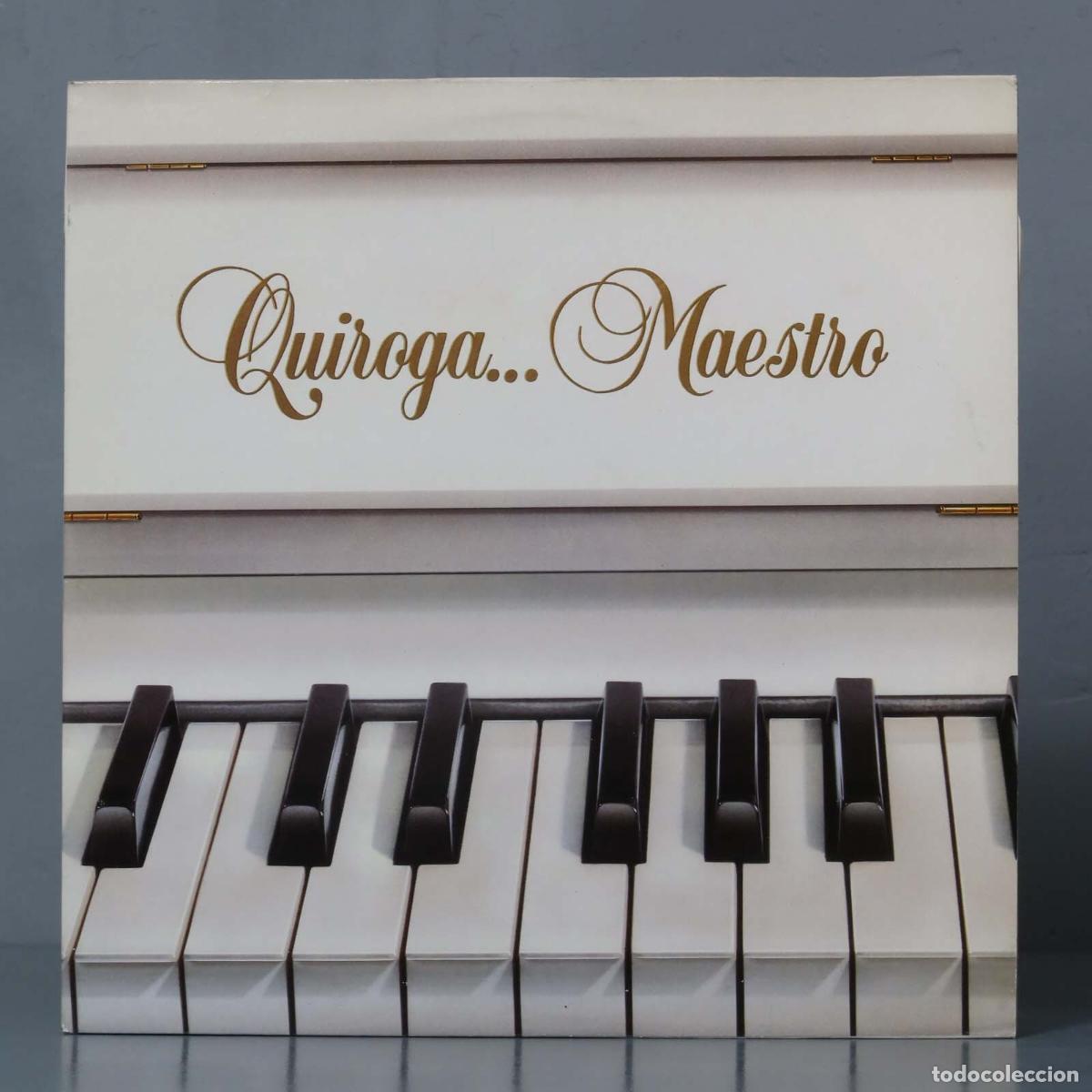 Discos de vinilo: LP. Quiroga... Maestro - Foto 1
