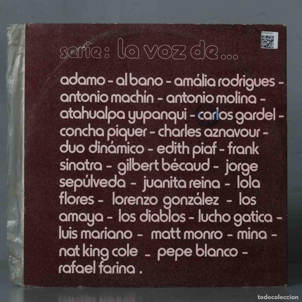 Discos de vinilo: LP. Luis Mariano &ndash; La Voz De... Luis Mariano - Foto 2