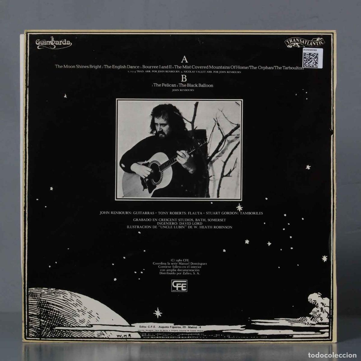 Discos de vinilo: LP. John Renbourn &ndash; The Black Balloon - Foto 2