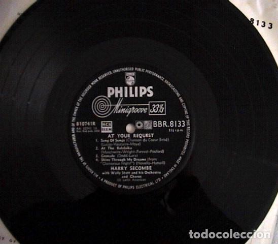 Discos de vinilo: HARRY SECOMBE. AT YOUR REQUEST. PHILIPS BBR 8133 - Foto 3