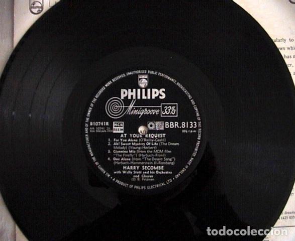 Discos de vinilo: HARRY SECOMBE. AT YOUR REQUEST. PHILIPS BBR 8133 - Foto 4