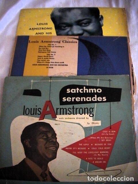Discos de vinilo: LOUIS ARMSTRONG. 3 LPS. . - Foto 1