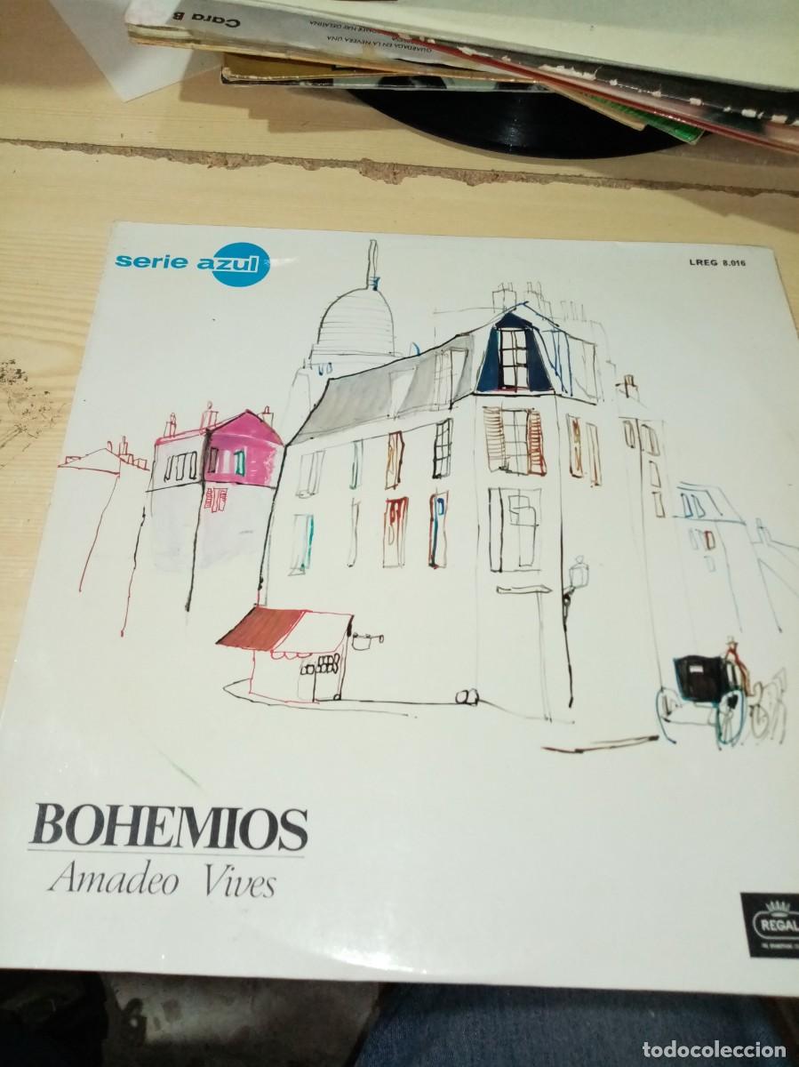 Discos de vinilo: BOHEMIOS AMADEO VIVES. C7V - Foto 1