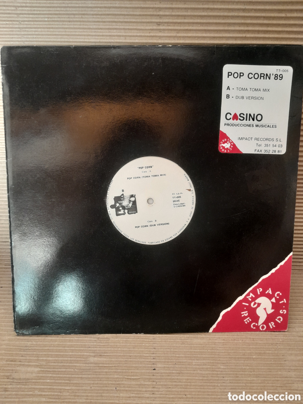 Discos de vinilo: Pop corn 89. Vinilo - Foto 1