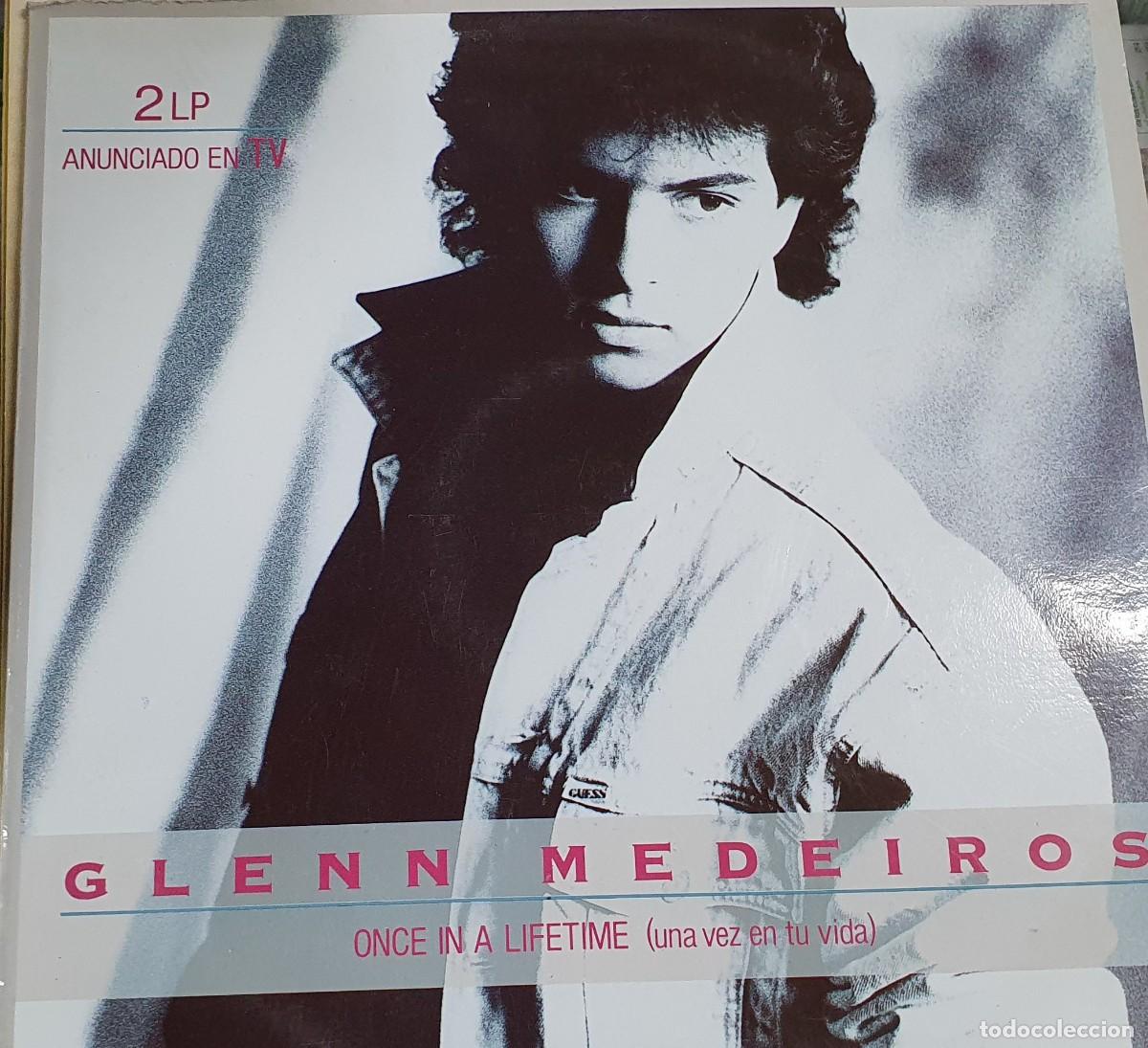 Discos de vinilo: Glenn Medeiros. Una vez en la vida. DOBLE LP - Foto 1