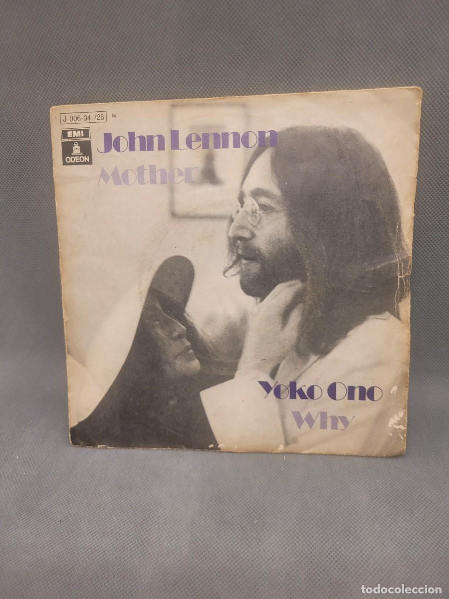 Discos de vinilo: JOHN LENNON Mother vinilo single - Foto 1