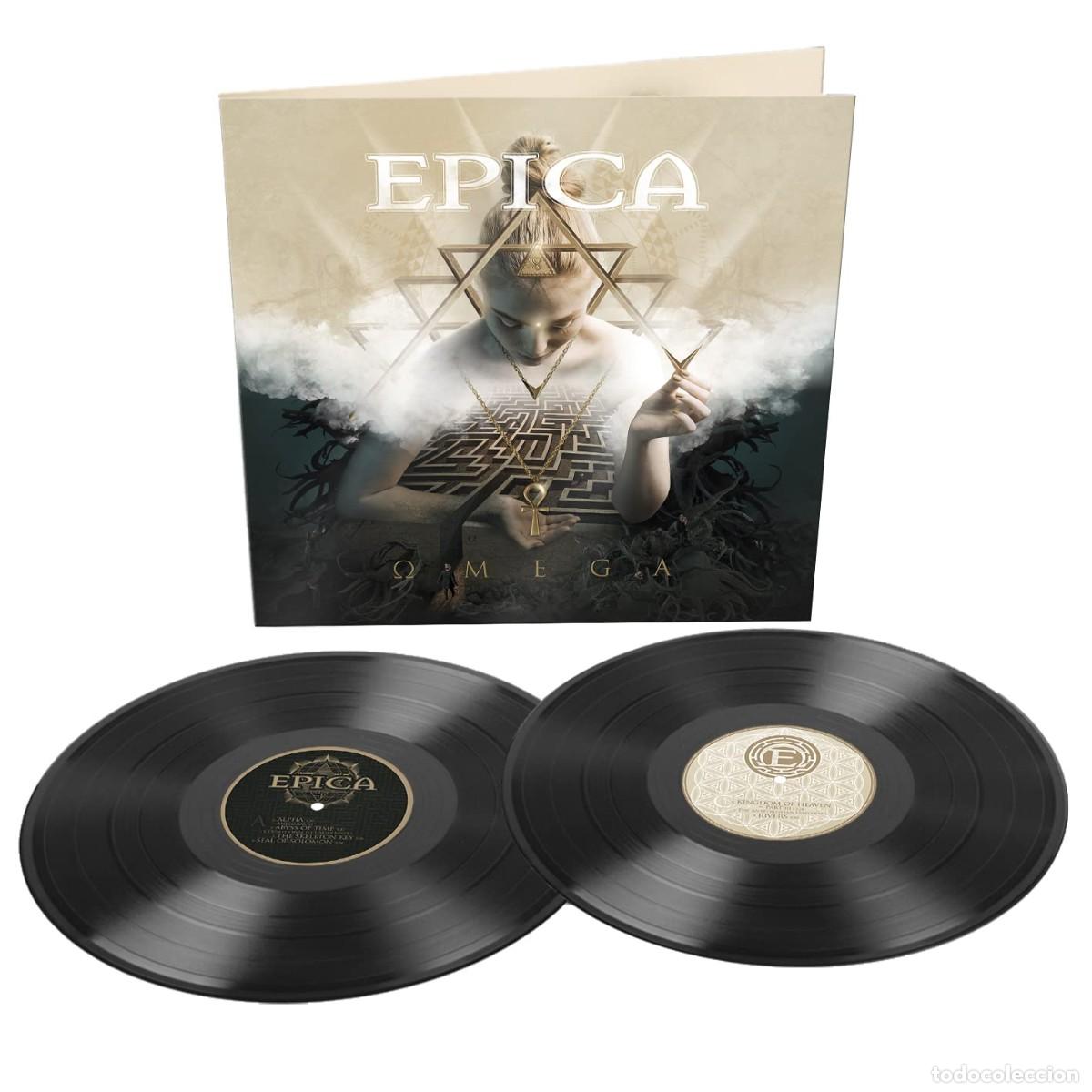 Discos de vinilo: EPICA OMECA 2 LPs BLACK VINYL NUCLEAR BLAST - Foto 2