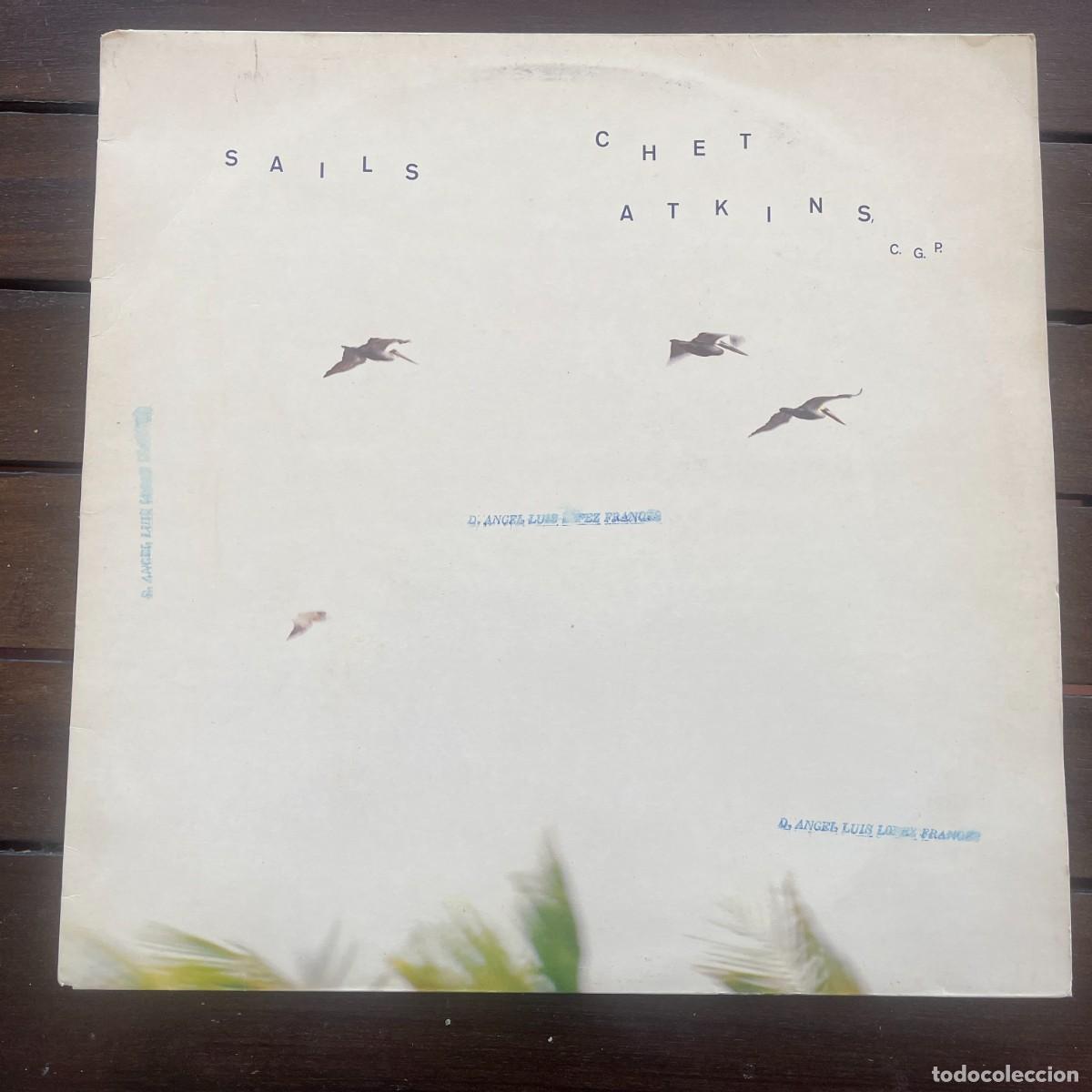 Discos de vinilo: Chet Atkins &ndash; Sails - LP . 1987 UK - Foto 1