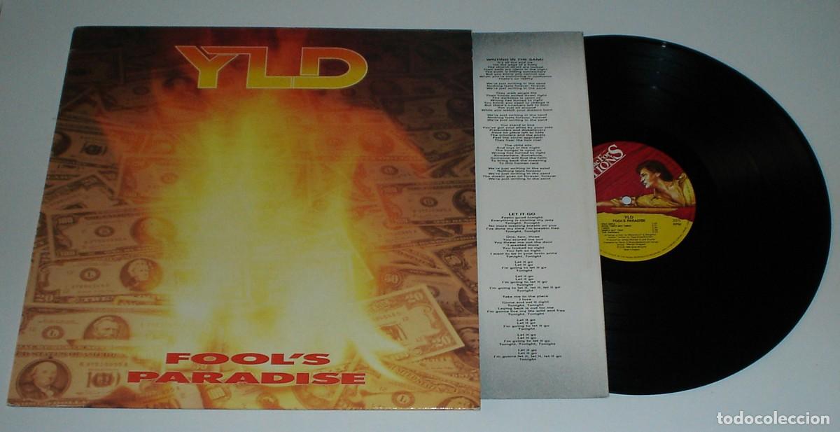 Discos de vinilo: LP YLD - FOOL&acute;S PARADISE - Foto 2
