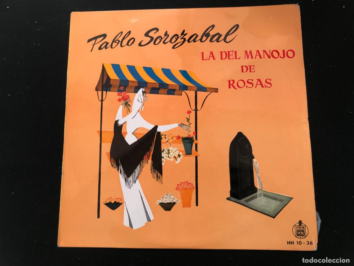 Discos de vinilo: DISCO - LPS. LA DEL MANOJO DE ROSAS DE PABLO SOROZABAL - Foto 1