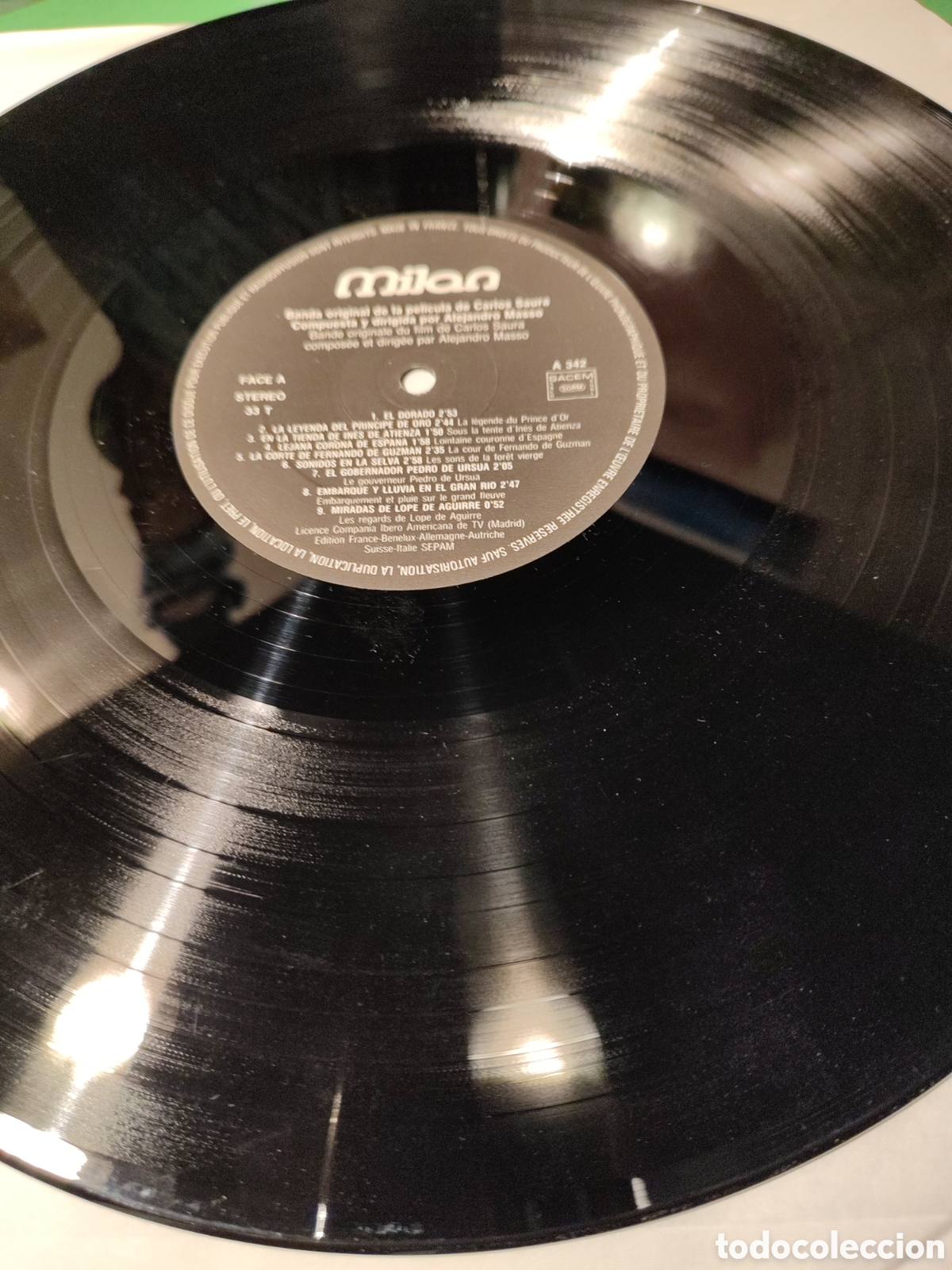 Discos de vinilo: Alejandro Masso - BSO El Dorado - Foto 3
