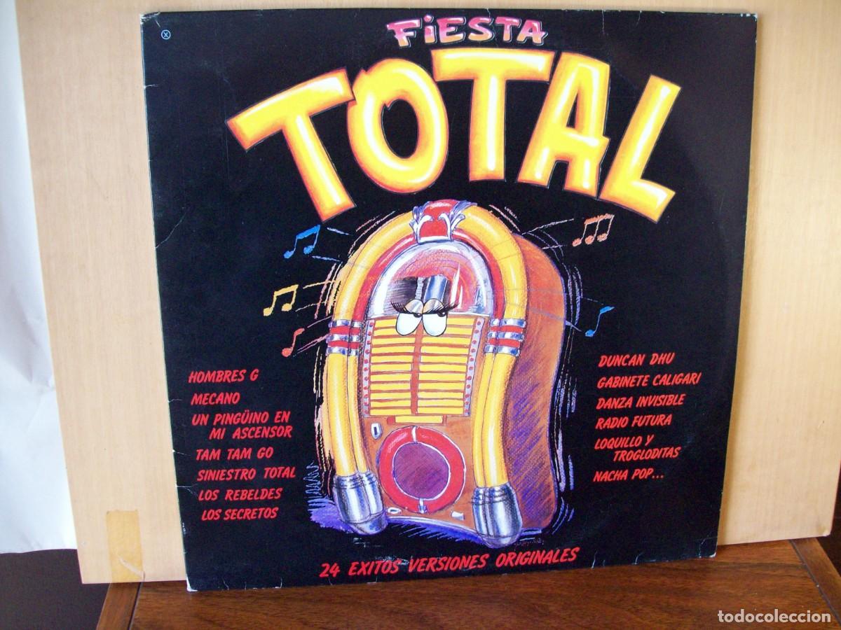 Discos de vinilo: FIESTA TOTAL - DOBLE LP 24 EXITOS GRUPOS ESPA&Ntilde;OLES - Foto 1