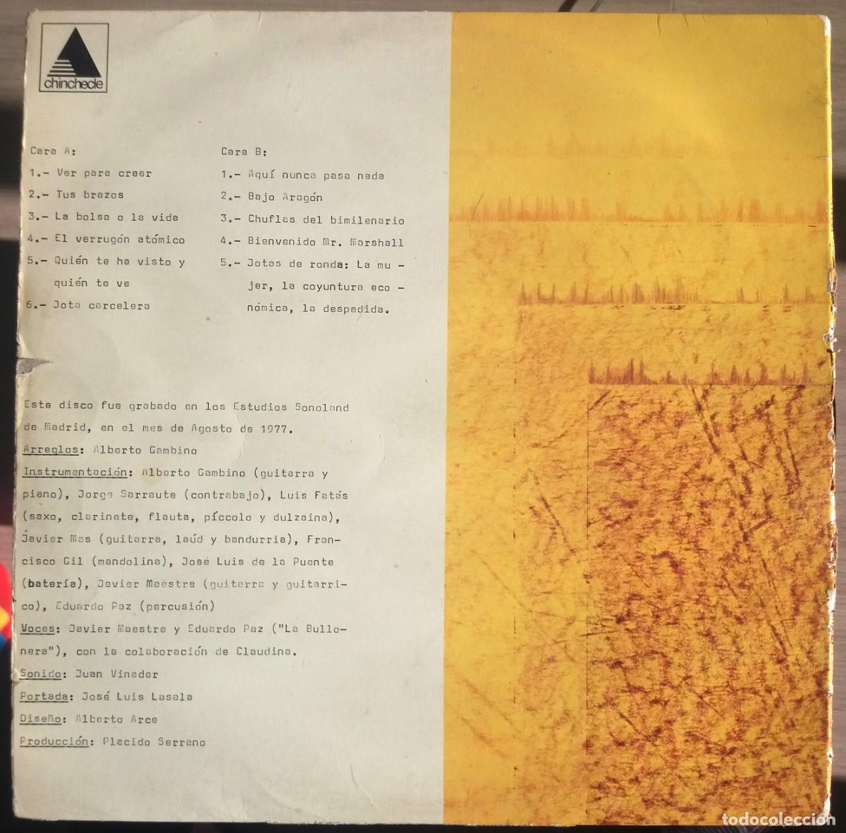 Discos de vinilo: La Bullonera - 2 - Foto 2