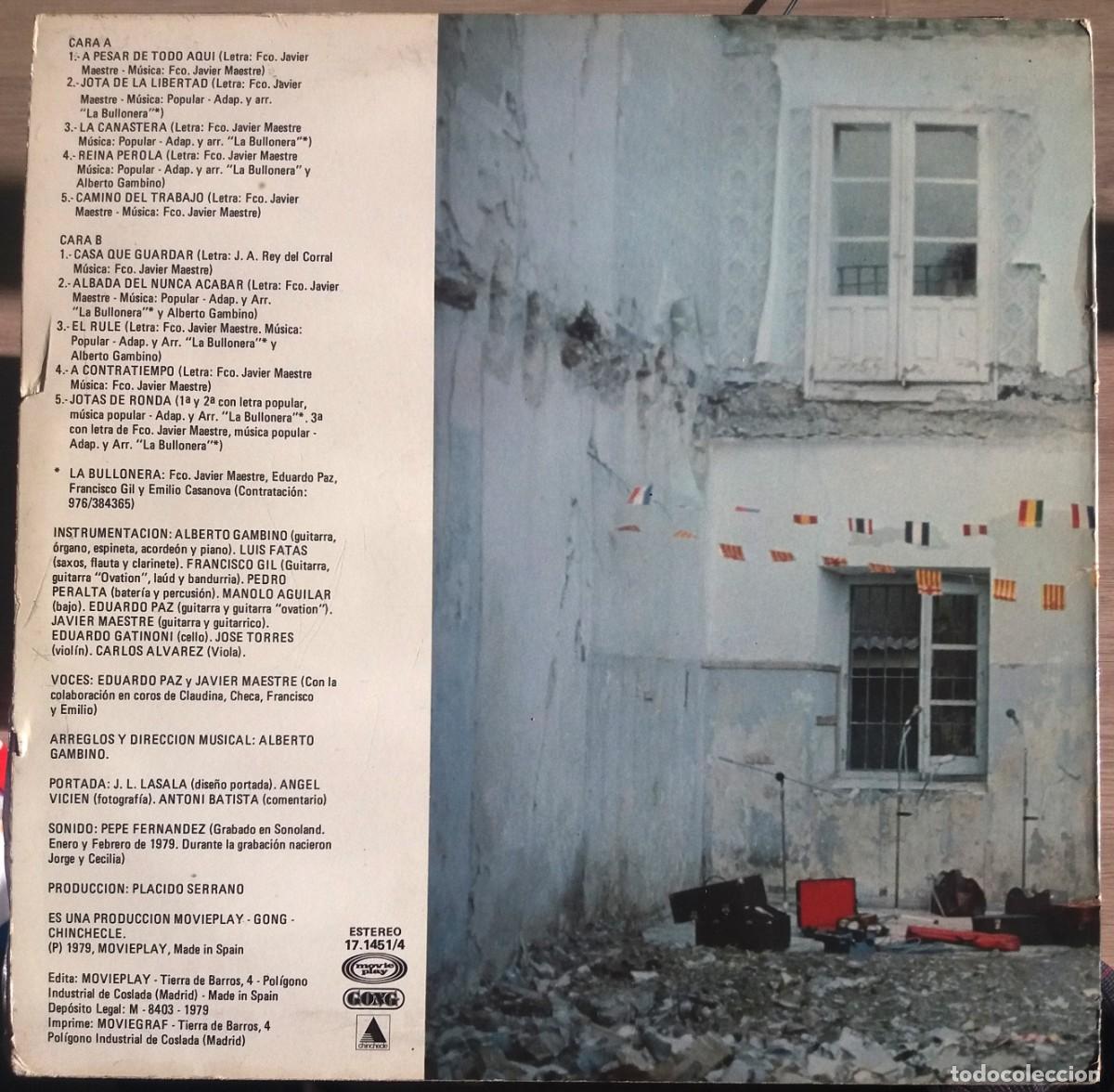 Discos de vinilo: La Bullonera - 3 - Foto 2