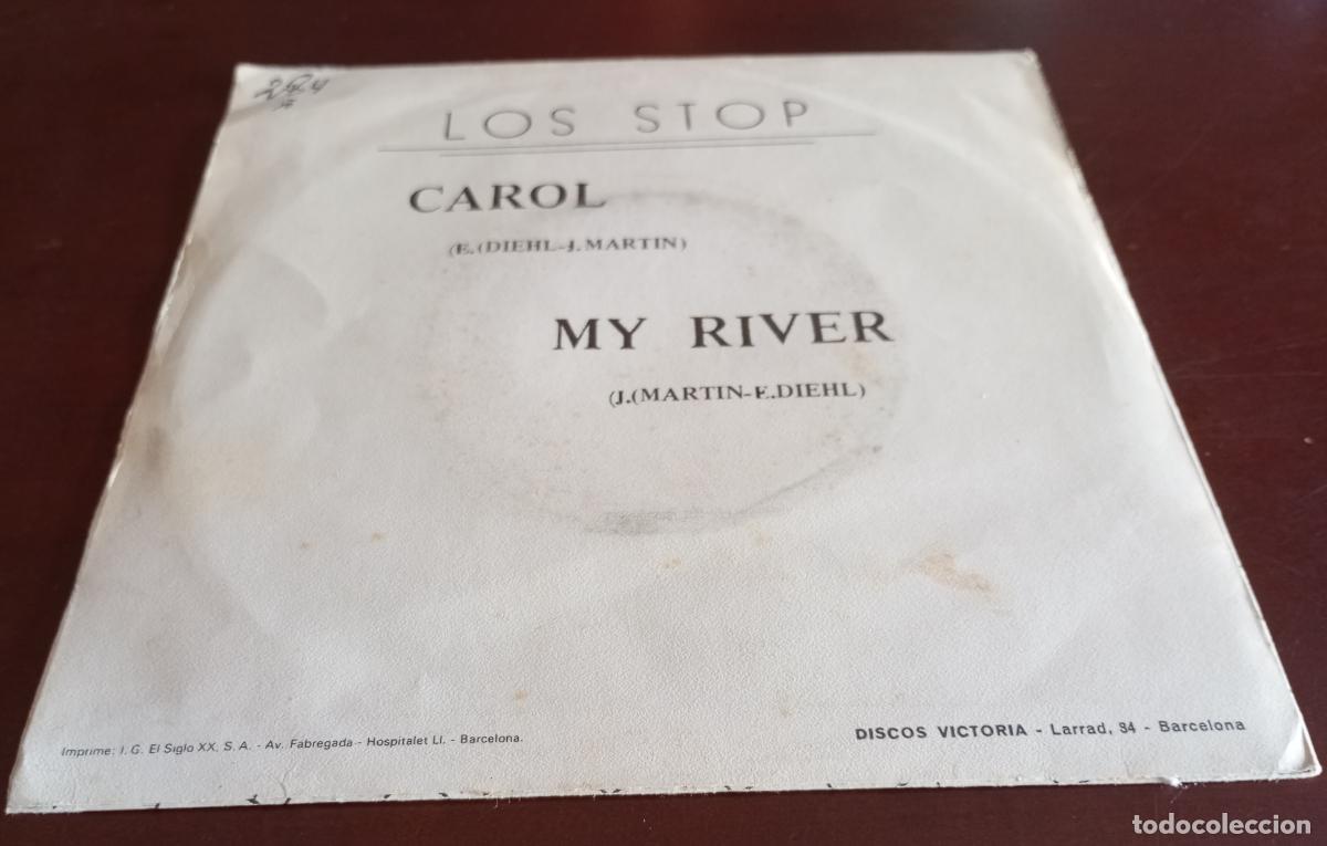 Discos de vinilo: LOS STOP - CAROL - SINGLE - Foto 2
