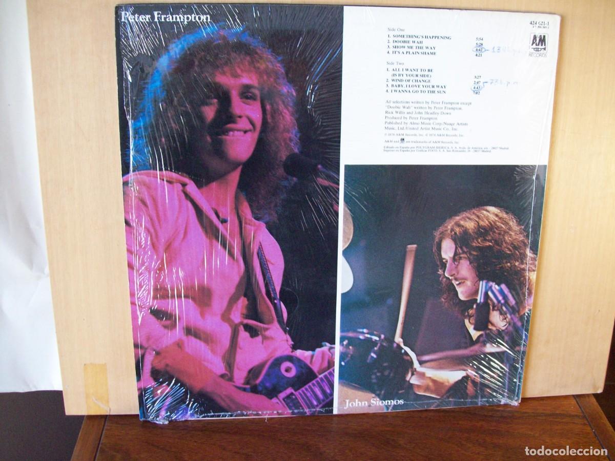 Discos de vinilo: PETER FRAMPTON - COMES ALIVE - LP 1976 - Foto 2