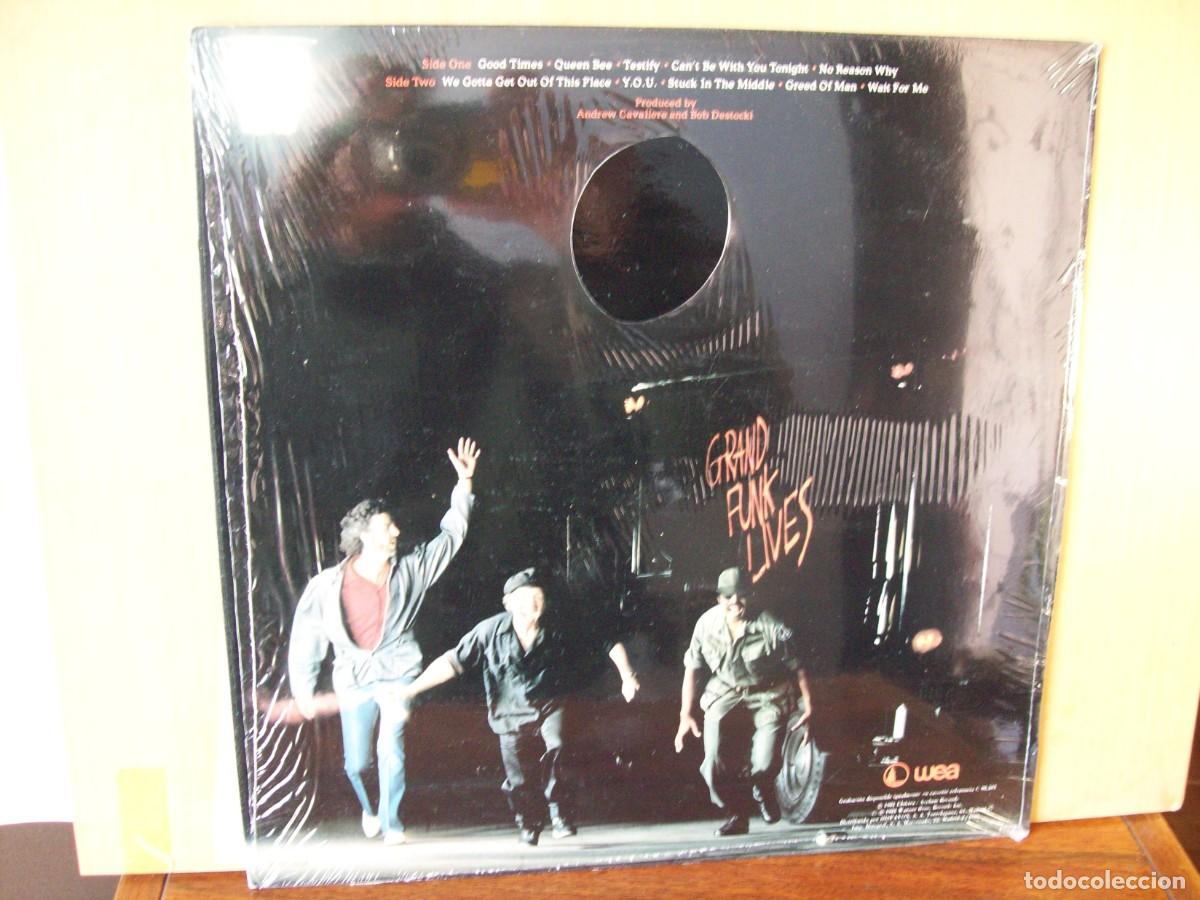 Discos de vinilo: GRAND FUNK - LIVES - LP1981 - Foto 2