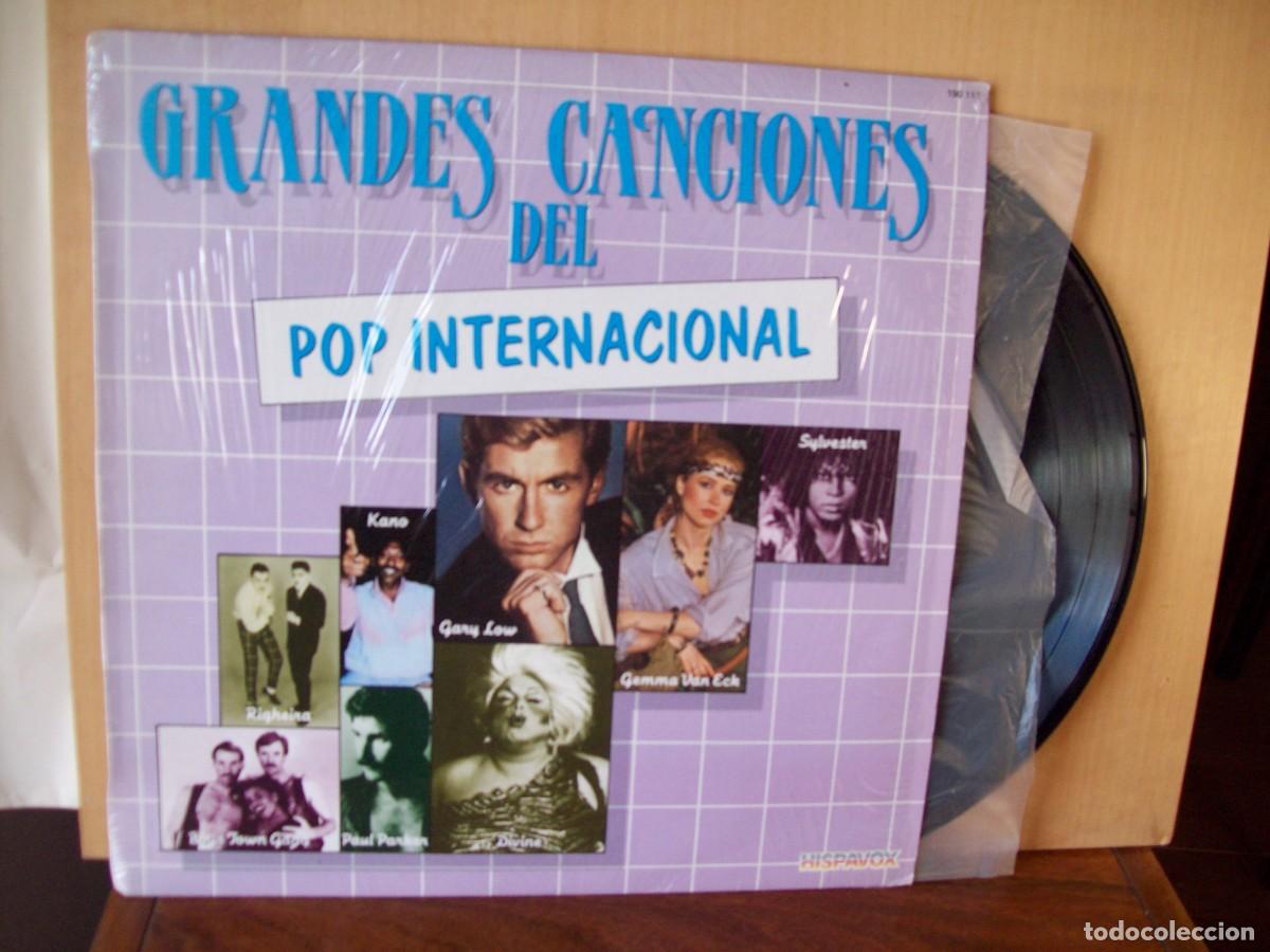 Disques de vinyle: GRANDES CANCIONES DEL POP INTERNACIONAL - LP 1982 10 CANCIONES