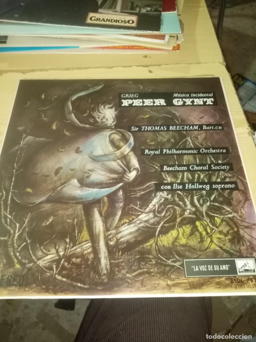 Discos de vinilo: PEER GYNT SIR THOMAS BEECHAM BART. CH. C9V - Foto 1