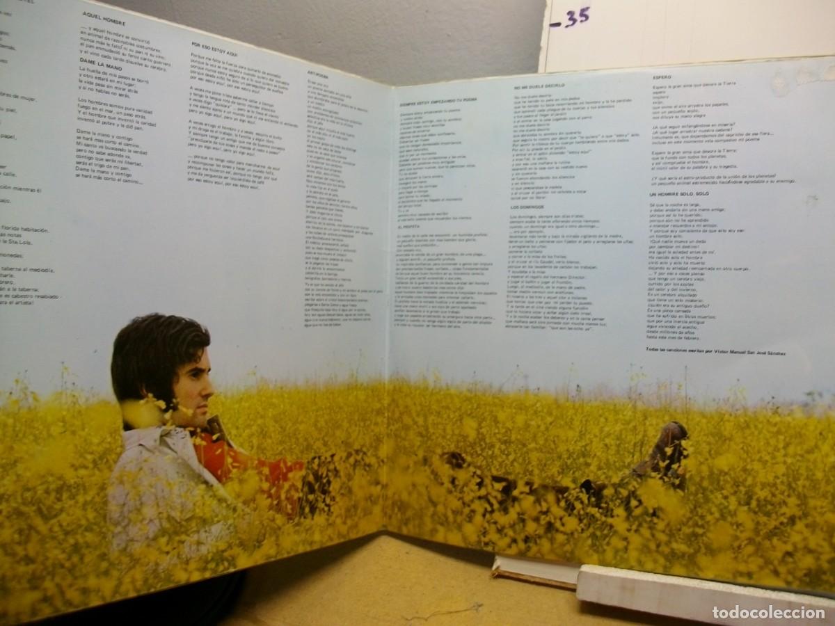 Discos de vinilo: V&iacute;ctor Manuel &ndash; V&iacute;ctor Manuel LP 1971 - Foto 2