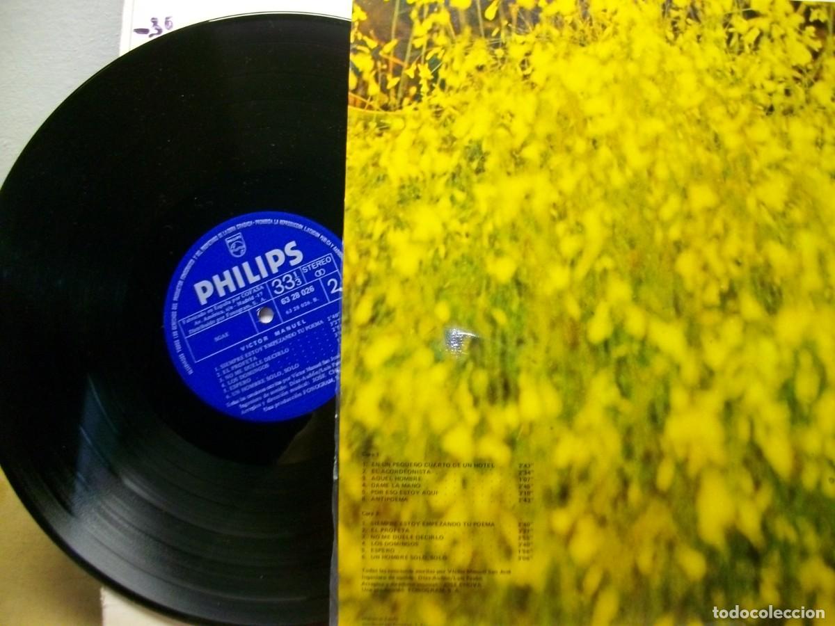 Discos de vinilo: V&iacute;ctor Manuel &ndash; V&iacute;ctor Manuel LP 1971 - Foto 3