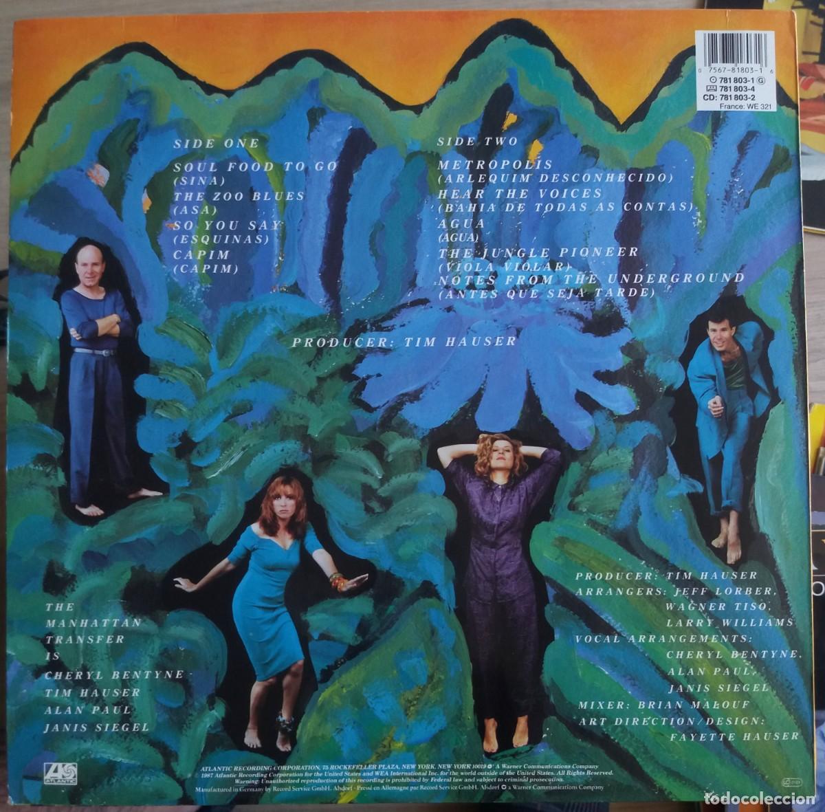 Discos de vinilo: The Manhattan Transfer . Brasil - Foto 2