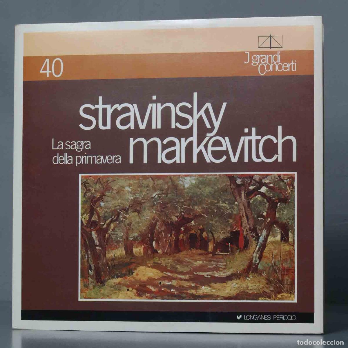 Discos de vinilo: LP. Stravinsky, Markevitch &ndash; La Sagra Della Primavera - Foto 1