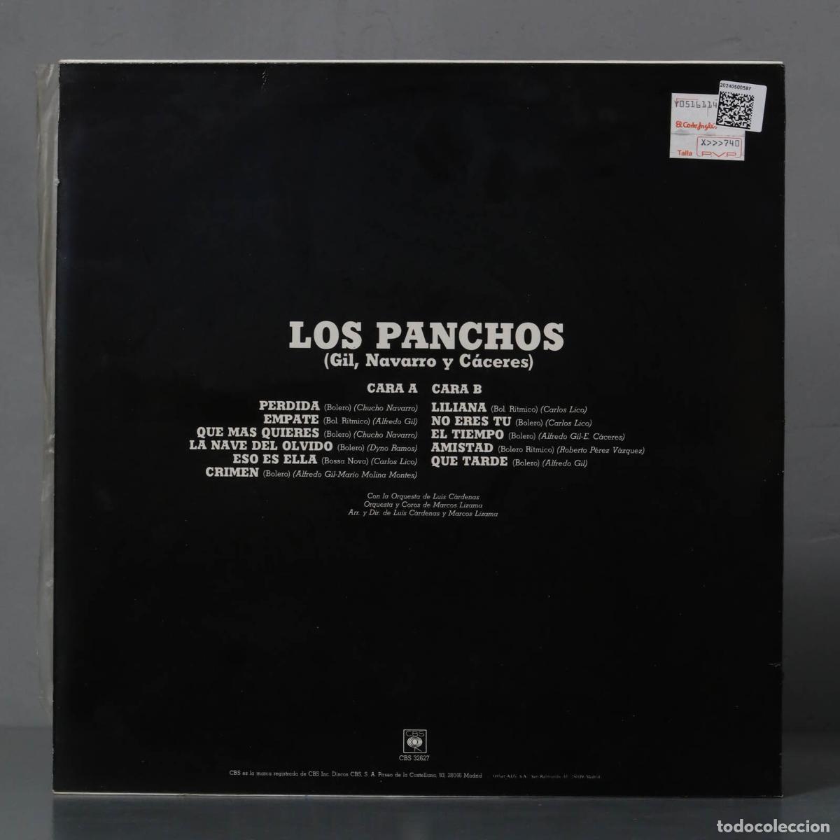 Discos de vinilo: LP. Los Panchos &ndash; La Nave Del Olvido - Foto 2