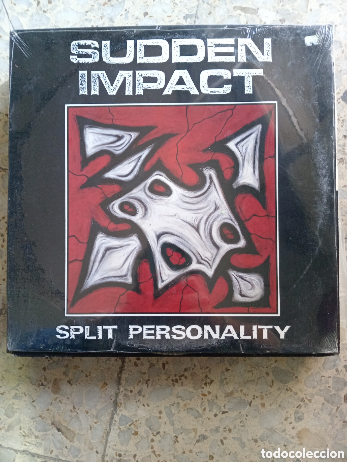 Discos de vinilo: LP SUDDEN IMPACT SPLIT PERSONALITY NUEVO PRECINTADO - Foto 1