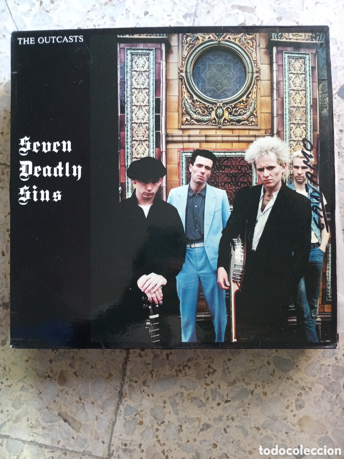 Discos de vinilo: LP THE OUTCASTS SEVEN DEADLY SINS - Foto 1