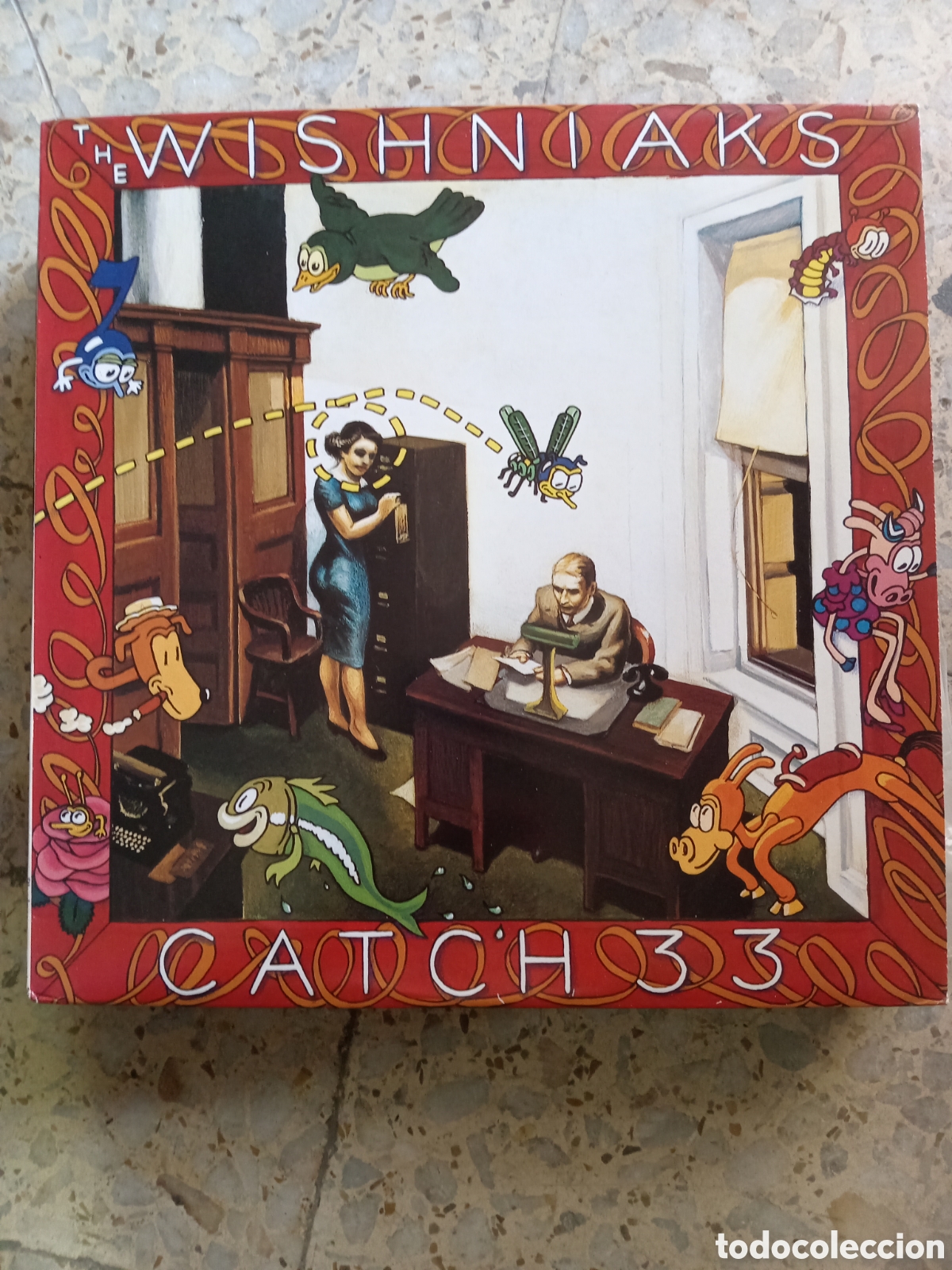 Discos de vinilo: LP THE WISHNIAKS CATCH 33 - Foto 1