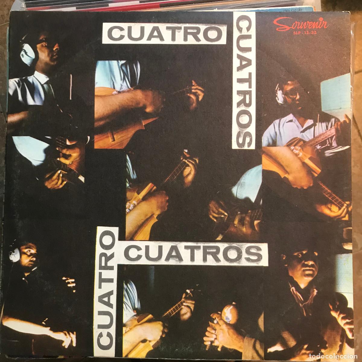 Vinyl records: HERMANOS CHIRINOS - CUATRO CUATROS - LP SOUVENIR VENEZUELA 1967