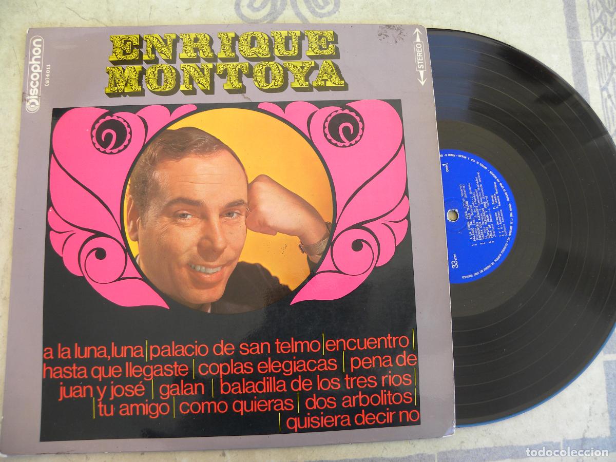 Discos de vinilo: ENRIQUE MONTOYA -LP 1969 - Foto 1