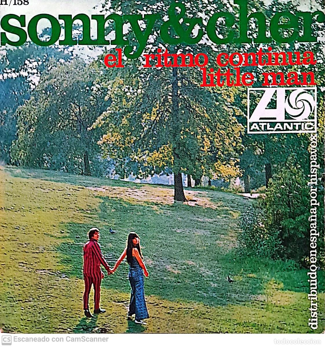 Discos de vinilo: Sonny & Cher &lrm;&ndash; El Ritmo Continua / Little Man - Foto 1