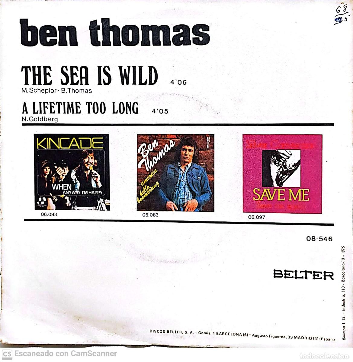Discos de vinilo: Ben Thomas &lrm;&ndash; The Sea Is Wild - Foto 2