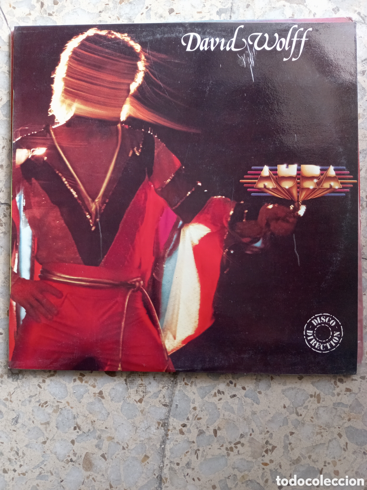 Discos de vinilo: LP DAVID WOLFF AURA - Foto 1