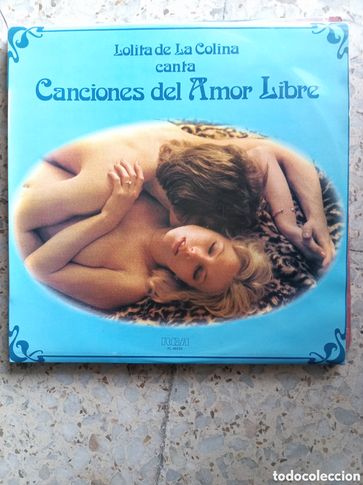 Disques de vinyle: LP LOLITA DE LA COLINA CANTA CANCIONES DE AMOR LIBRE PROMO 1978