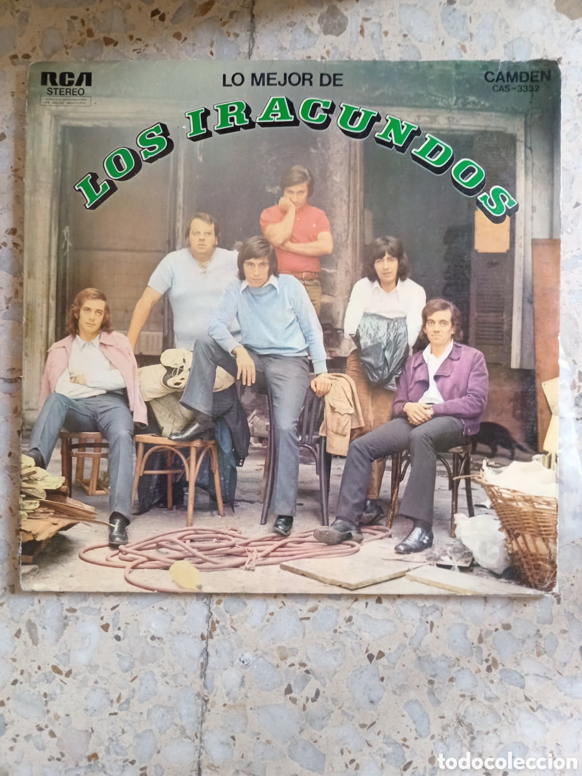 Vinyl records: LP LO MEJOR DE LOS IRACUNDOS ARGENTINA 1972