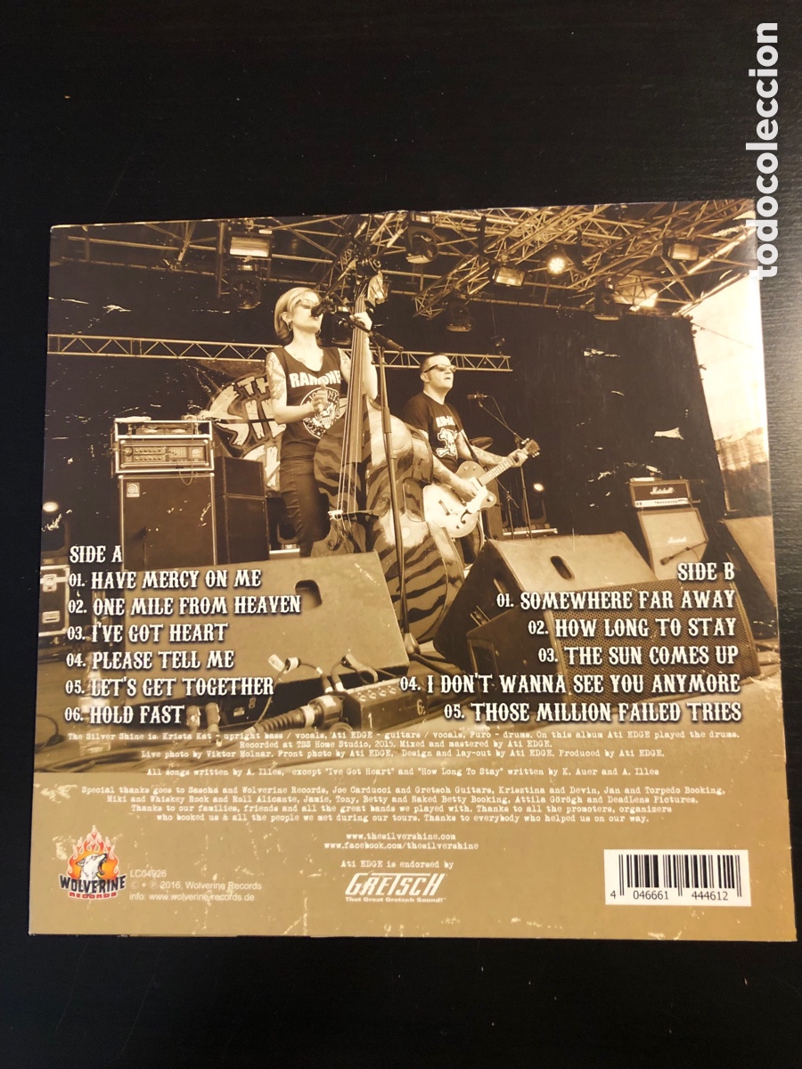 Discos de vinilo: The silver shine Hold fast - Foto 2