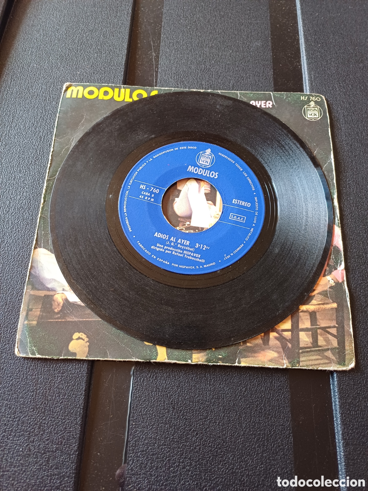 Discos de vinilo: Modulos Solo tu Adios al ayer - Foto 3