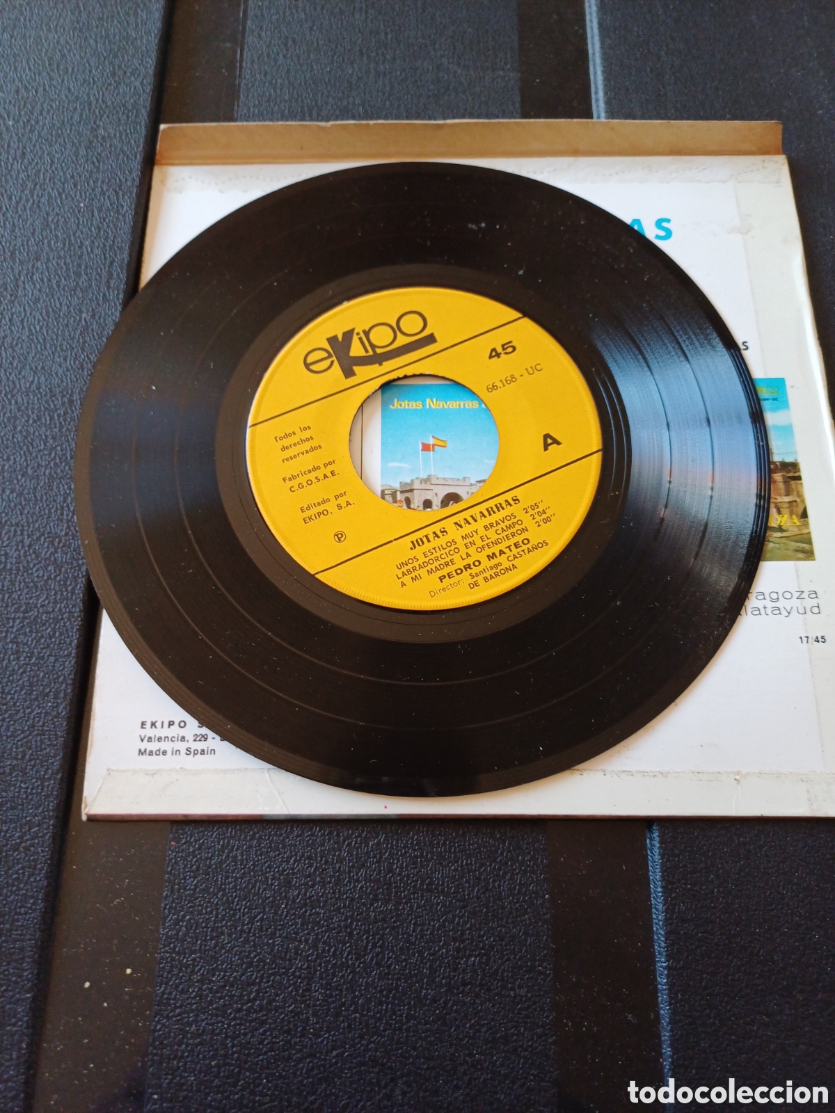 Discos de vinilo: Jotas Navarras Pedro Mateo - Foto 3