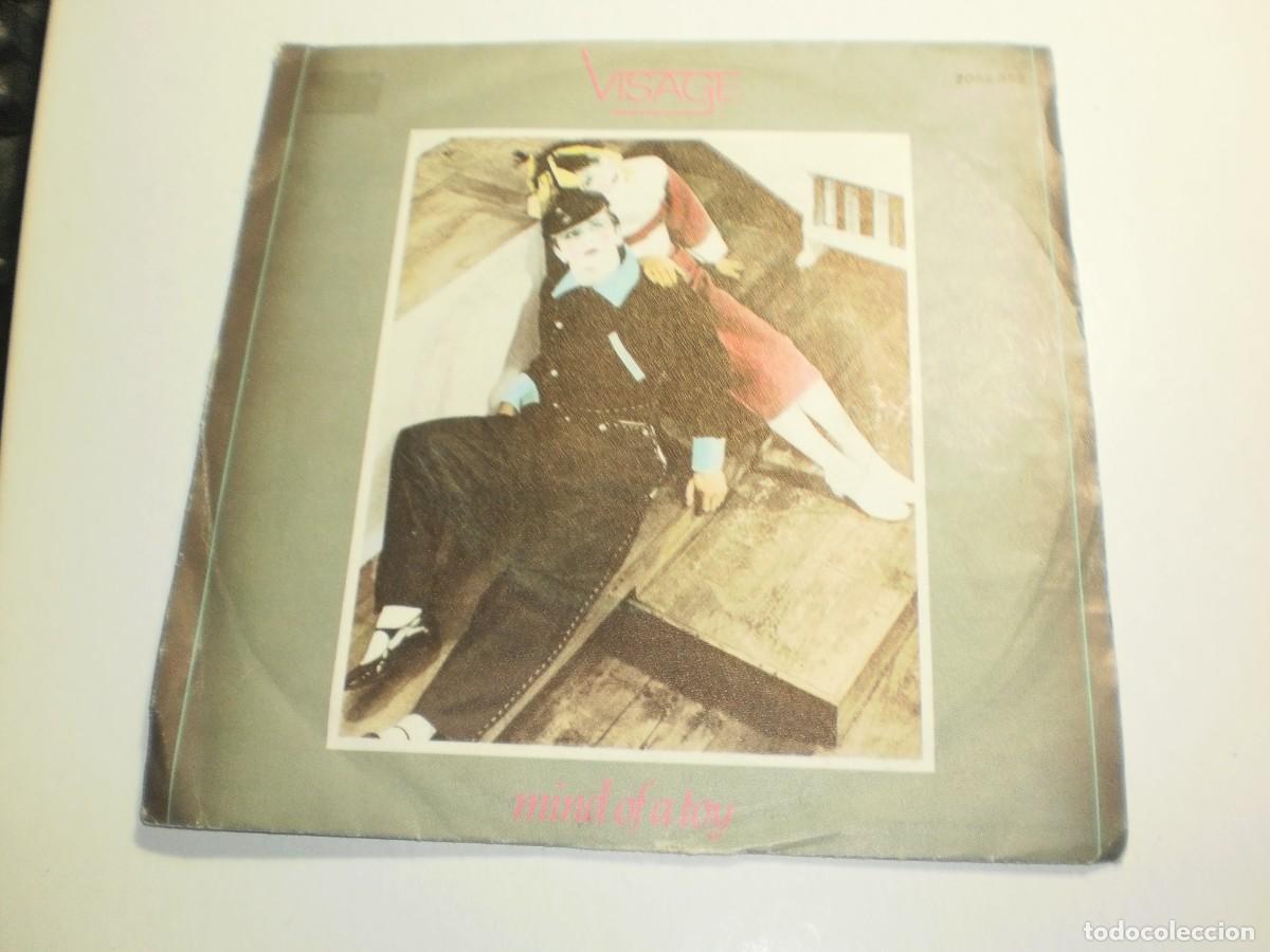 Discos de vinil: single visage. mind of a toy. we move. polydor 1981 spain (seminuevo)