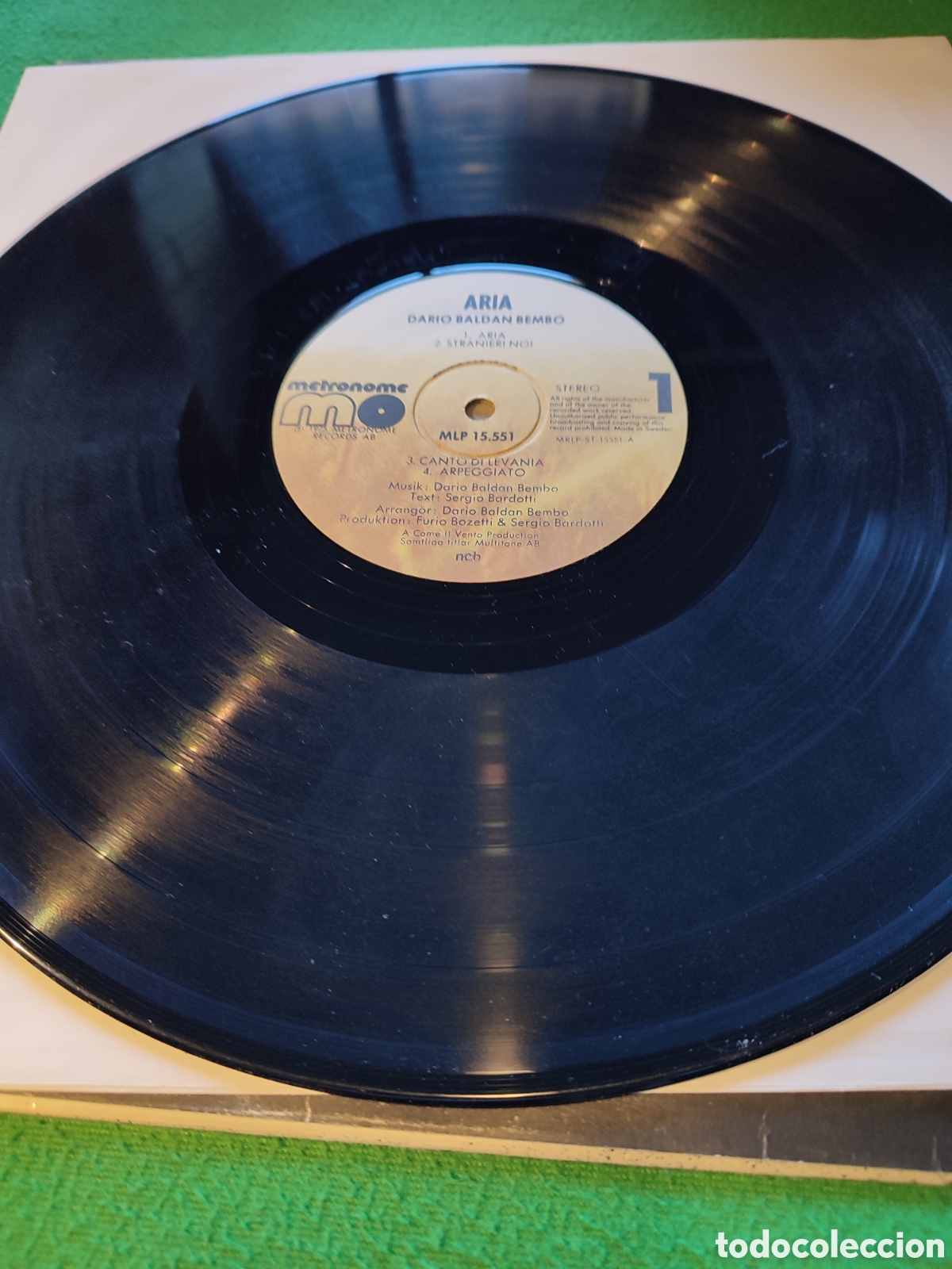 Discos de vinilo: Dario Baldan Bembo - Aria - Foto 3
